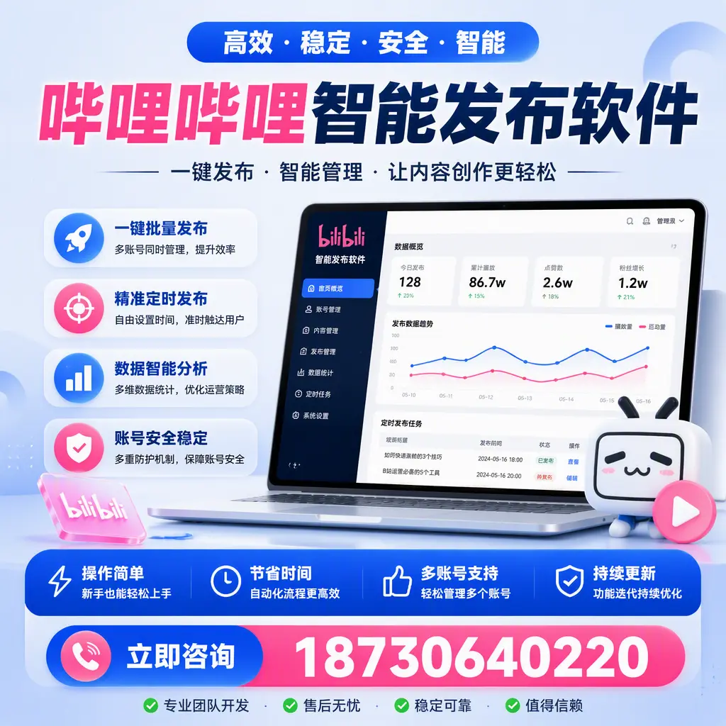 如何在 汉中 制定有效的哔哩哔哩智能发布策略